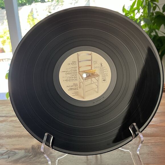 Paul McCartney Pipes Of Peace Vinyl LP Gatefold 1983 Columbia AL 39149 - Picture 7 of 12